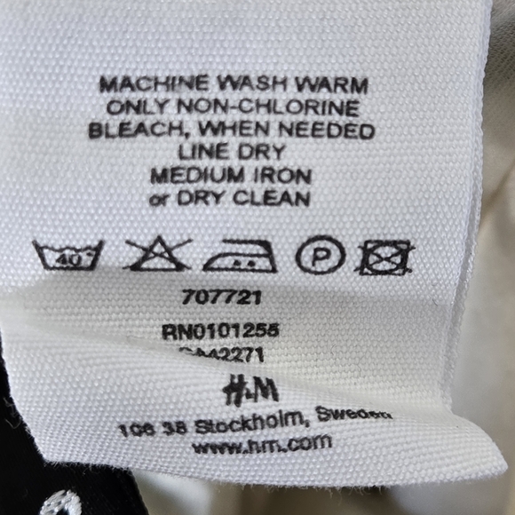 H&M Green Floral Print Ruffle Women's Pull-On Mini Skirt Size 8 - Picture 8 of 11